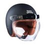 Мотошлем Royal Enfield LTHR. TRIM HELMET(V) MATT BLACK черный L Визор