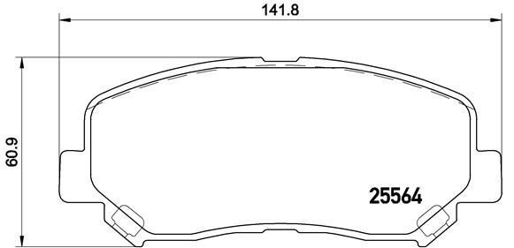 Brembo P49045